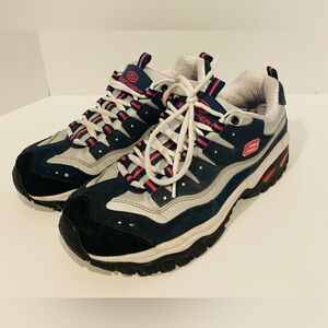 Skechers Shoes Women's 9.5 Energy Wave Linxe Navy/Hot Pink 13400W Athletic